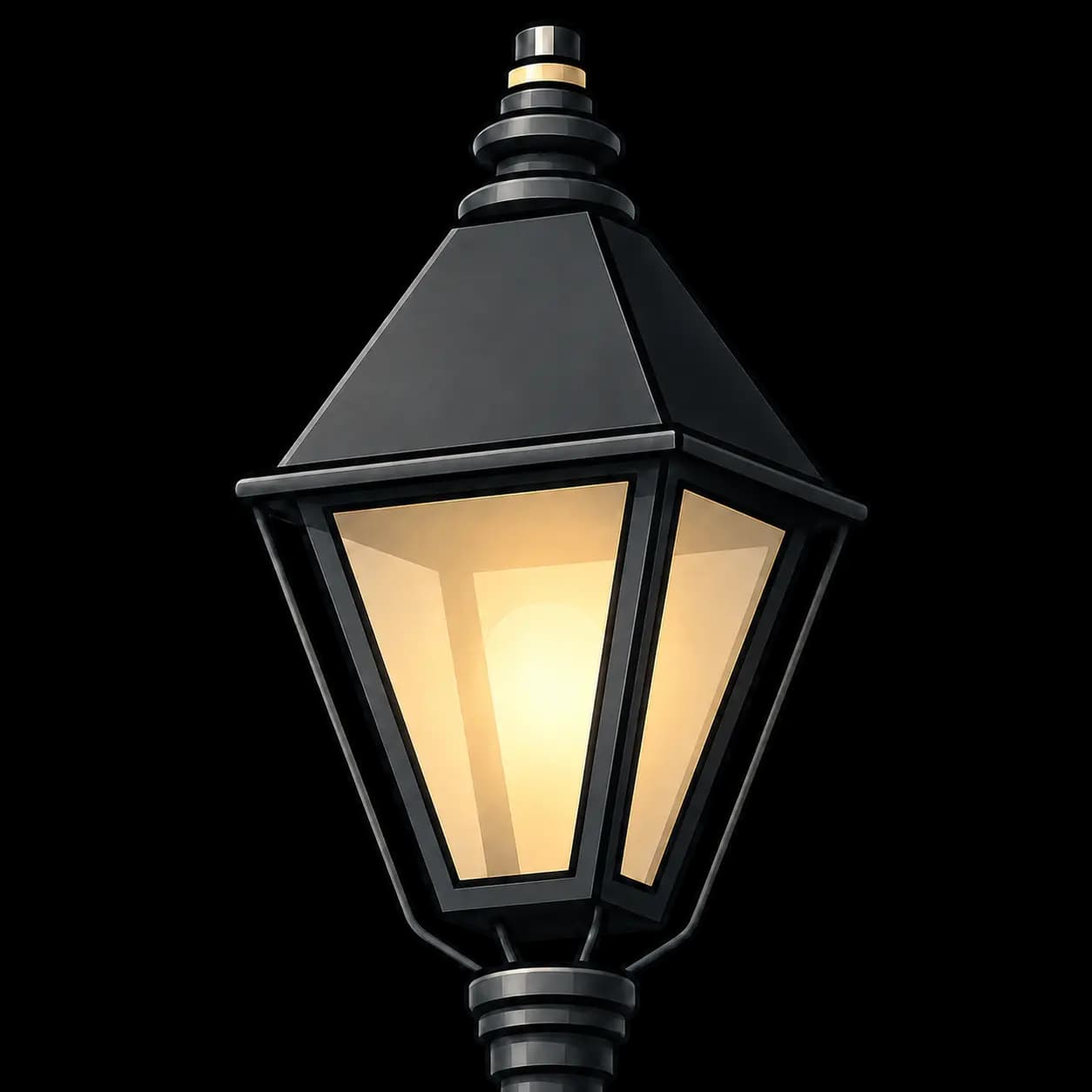 Streets of New Orleans street lamp
